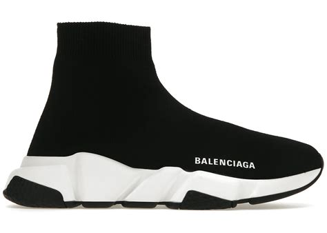 Balenciaga Speed Recycled Black White (Women's).